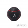 FULL PACK Medecine ball BL4CK 4Trainer - Travail de renforcement musculaire, explosivité