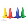 Balises , cones 30 cm percées 12 trous pour baliser votre terrain d'entraînement