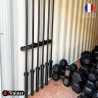 Rack de Stockage Mural pour Barres Olympiques - 4TRAINER