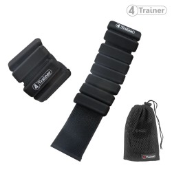 Bandes Lestées Silicone - Noir - 2 x 0,5kg - 4TRAINER