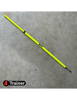 PIQUETS SLALOM TELESCOPIQUES - Pointe Acier Jaune - LOT DE 6 - 1m à 1,80m - 4TRAINER