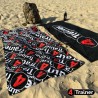 Serviette PLAGE - Logo 4TRAINER - 150cm x 70cm - 100% coton - 4TRAINER