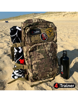 Serviette PLAGE - Logo 4TRAINER - 150cm x 70cm - 100% coton - 4TRAINER