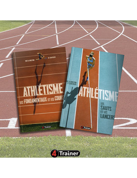 PACK ATHLÉ - Tome 1 + Tome 2 "Athlétisme" - 4TRAINER Editions