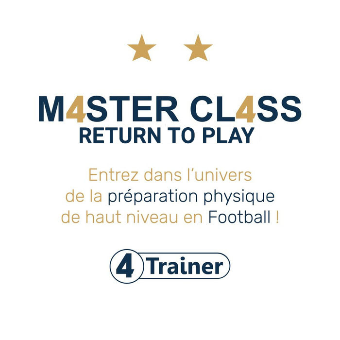 Masterclass RETURN TO PLAY 4TRAINER x Centre Médical de Clairefontaine