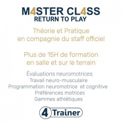 Masterclass RETURN TO PLAY 4TRAINER x Centre Médical de Clairefontaine