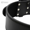 Ceinture de Force en Cuir - HALTÉROPHILIE - 4TRAINER