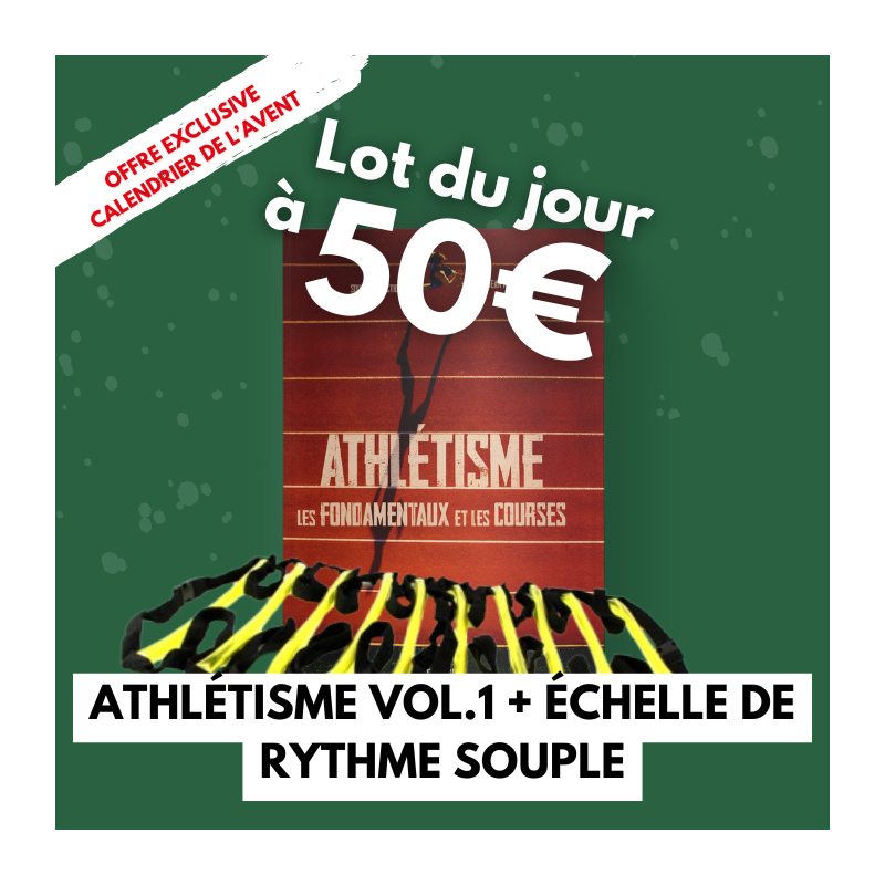 LOT 4 - ATHLÉTISME - LES FONDAMENTAUX ET LES COURSES + ECHELLE DE RYTHME SOUPLE - CALENDRIER AVENT 2024