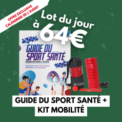 LOT 10 - LE GUIDE DU SPORT SANTÉ + KIT MOBILITÉ - 4TRAINER - CALENDRIER AVENT 2024