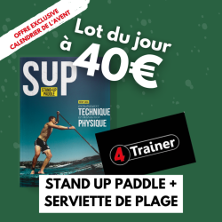 LOT 16 - STAND UP PADDLE + SERVIETTE DE PLAGE 4TRAINER - 4TRAINER - CALENDRIER AVENT 2024