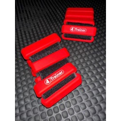 Bandes Lestées Silicone - Rouge - 2 x 1kg - 4TRAINER