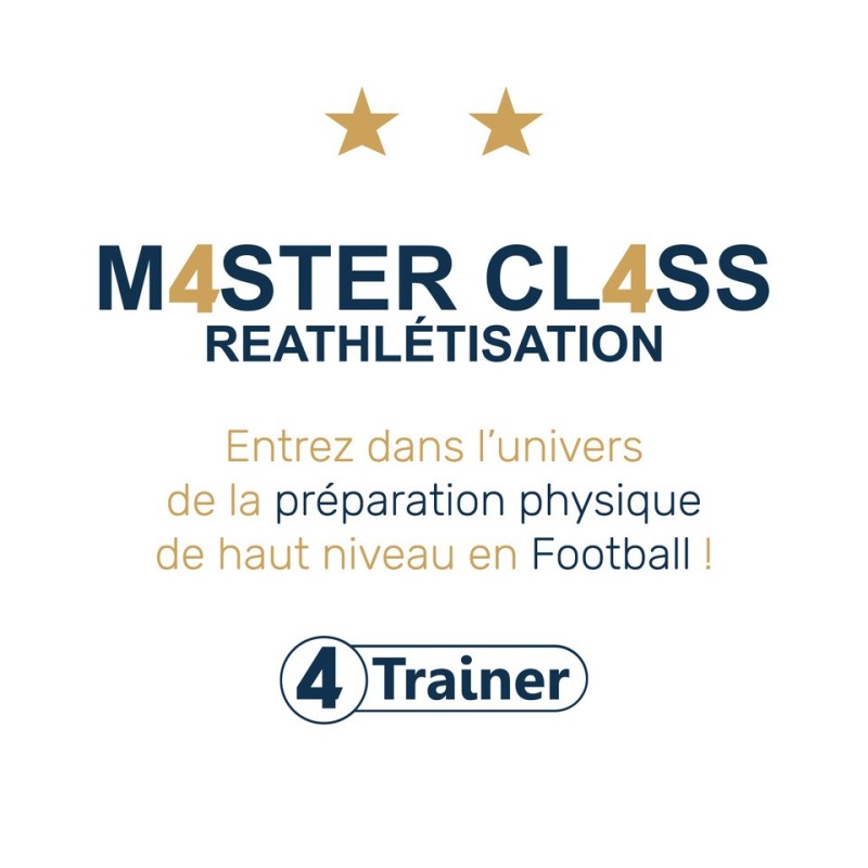 Masterclass REATHLETISATION 4TRAINER x Centre Médical de Clairefontaine