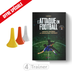 PACK - L'ATTAQUE EN FOOTBALL + BALISE D'AGILITE