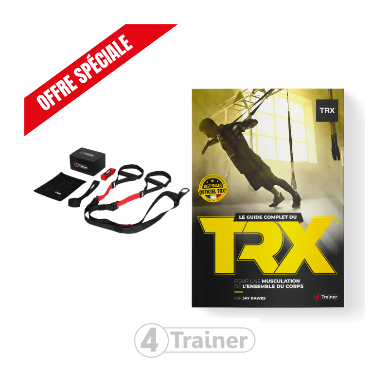 PACK - LE GUIDE COMPLET DU TRX + SANGLES DE SUSPENSION