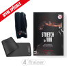 PACK - STRETCH TO WIN + TAPIS DE SOL 4TRAINER + SERVIETTE GYM 50CM X 100CM